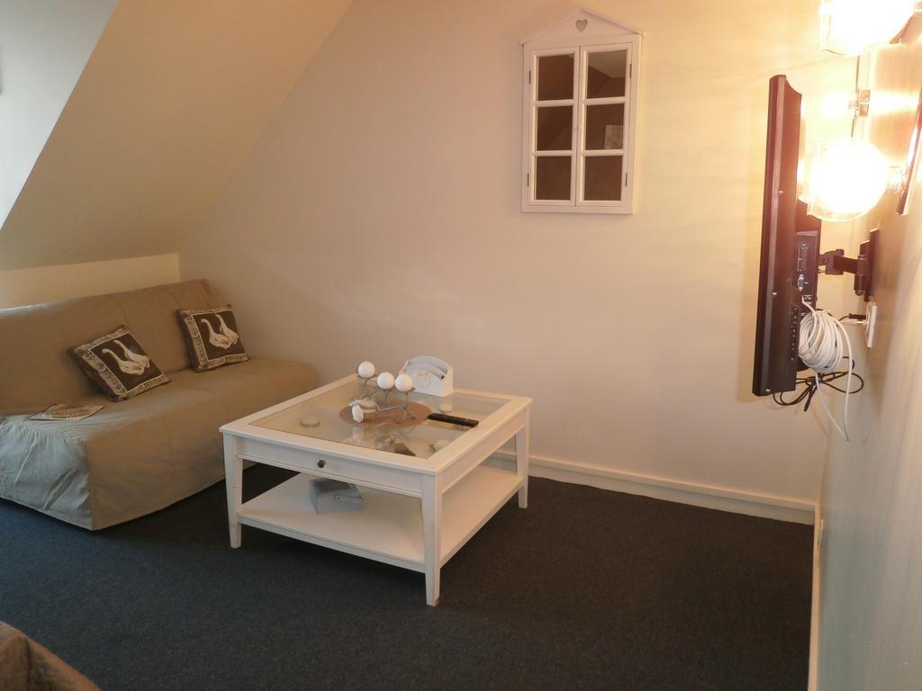 Ferienwohnung Escapade Au Coeur De Honfleur Avec Parking Prive Et Vue Panoramique Zimmer foto