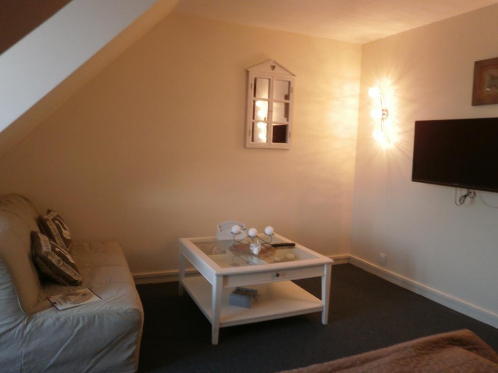 Ferienwohnung Escapade Au Coeur De Honfleur Avec Parking Prive Et Vue Panoramique Zimmer foto